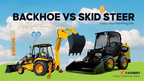 skid steer vs tractor for snow removal|skid steer vs backhoe.